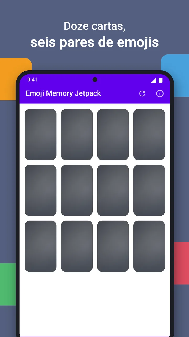 Tela 1 do Emoji Memory Jetpack