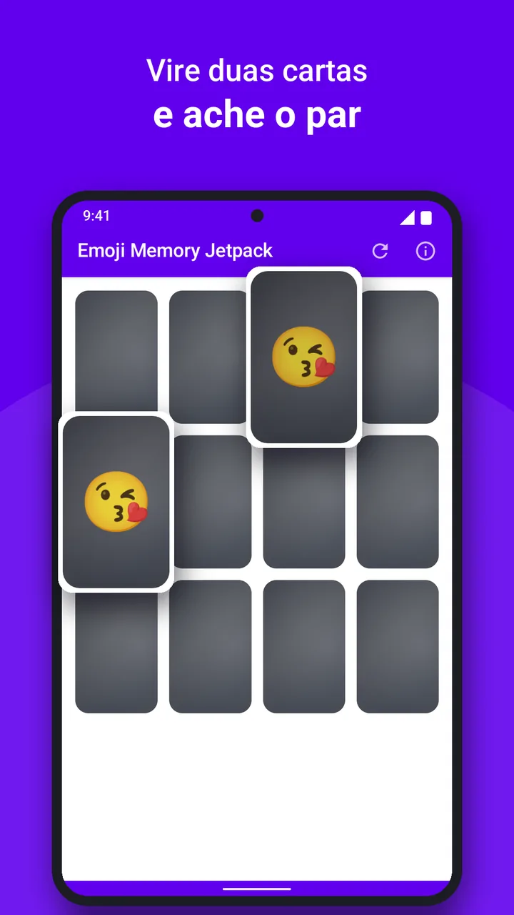 Tela 2 do Emoji Memory Jetpack