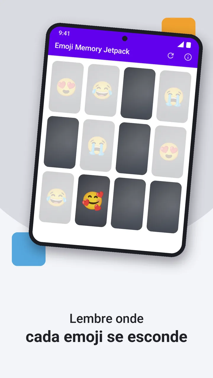 Tela 3 do Emoji Memory Jetpack