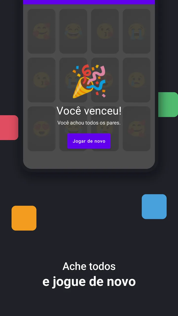Tela 4 do Emoji Memory Jetpack