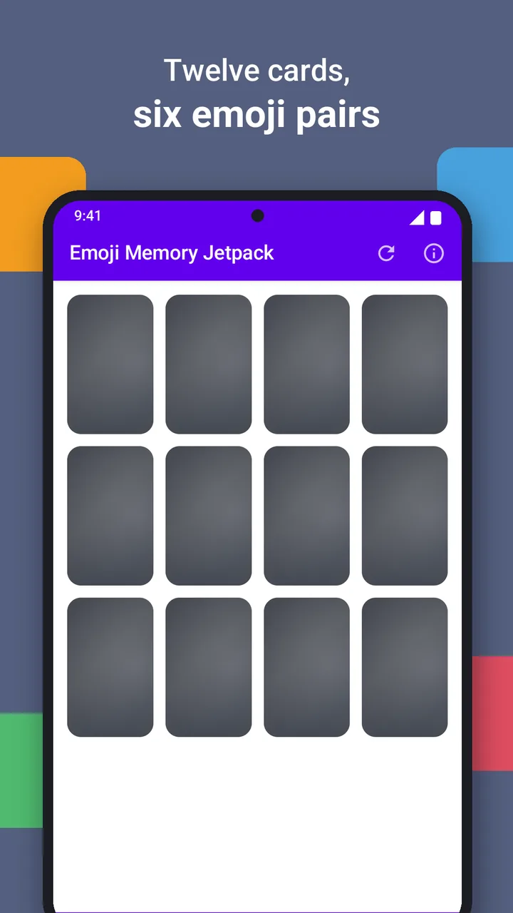 Emoji Memory Jetpack screenshot 1