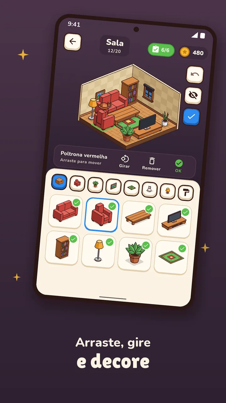 Tela 2 do Mini Cenários