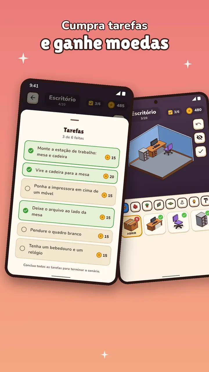 Tela 4 do Mini Cenários