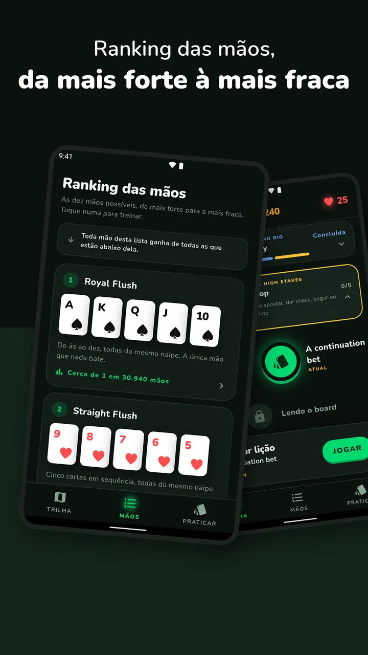 Tela 6 do Poker Trainer