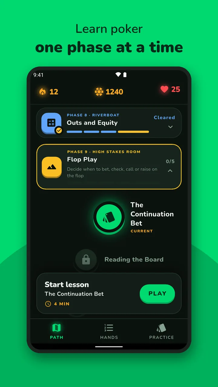 Poker Trainer screenshot 1