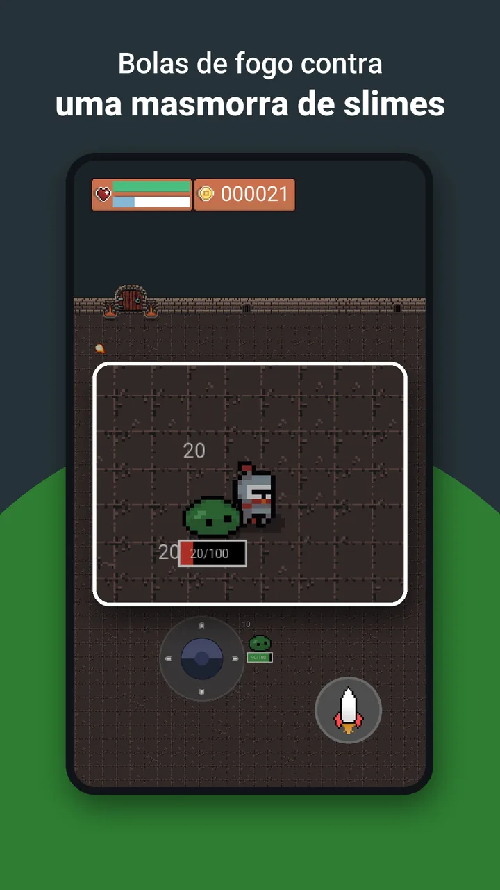 Tela 1 do The Slime Dungeon