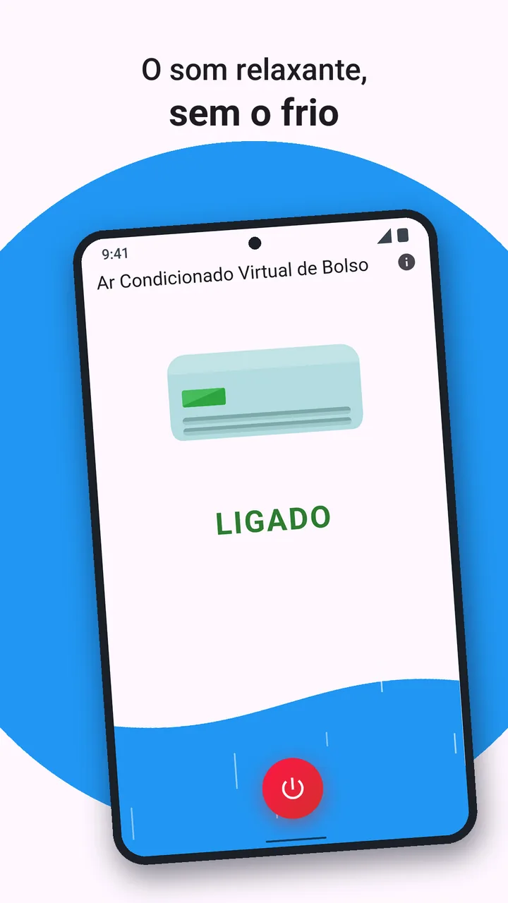 Tela 4 do Virtual Pocket Air Conditioning