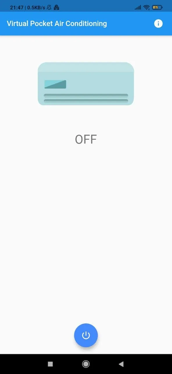 Virtual Pocket Air Conditioning screenshot 1