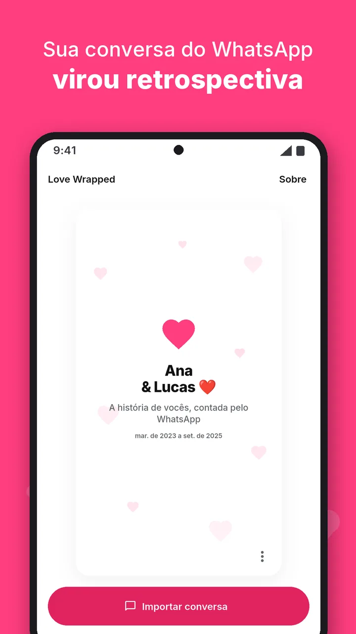 Tela 1 do Love Wrapped